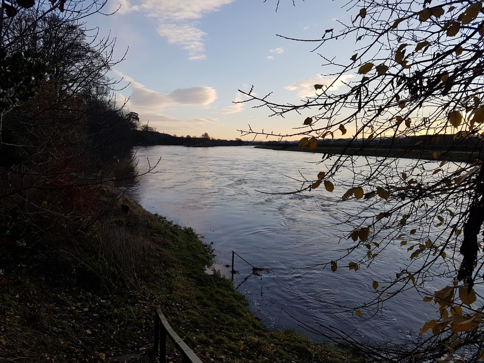 Dusk on the River Tweed